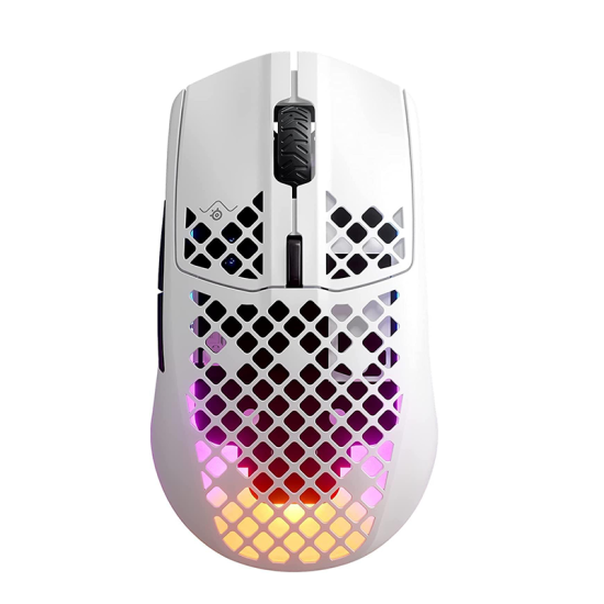 Steelseries Aerox 3 Wireless Snow (2022) - Super Light Gaming Mouse