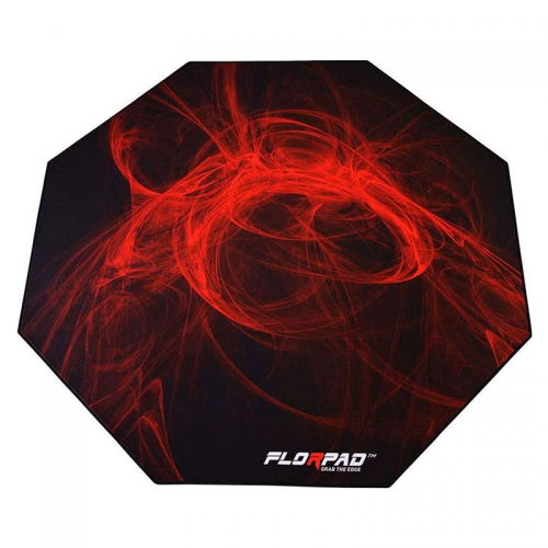 Florpad Fury FM1-1102 Gaming Chair Mat for Gaming Chair Gaming Bean Bag, Red | FM1-1102