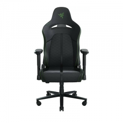 Razer Enki X Essential Leather Gaming Chair Black & Green | RZ38-03880100-R3G1