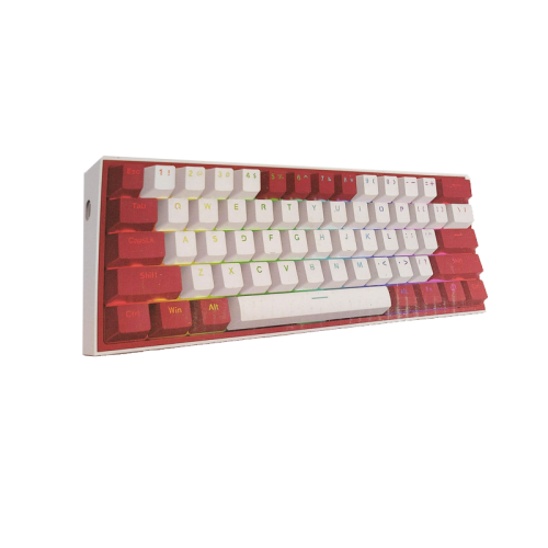 Redragon FIZZ K617WR-RGB Wired Gaming Keyboard White / Red