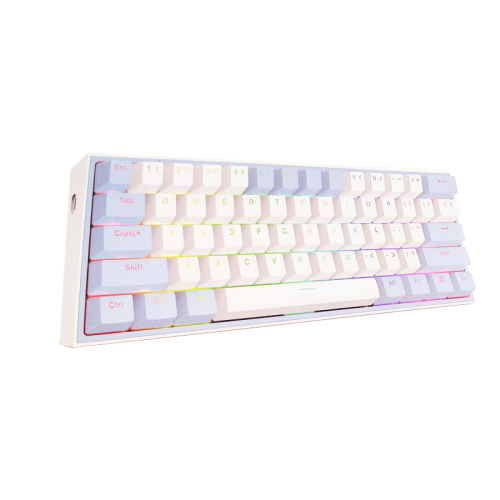 Redragon FIZZ K617WR-RGB Wired Gaming Keyboard White / Blue