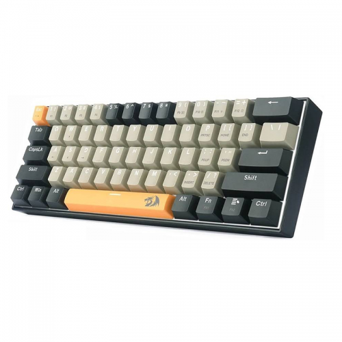 Redragon K606 Lakshmi 60% Mechanical Gaming Keyboard Orange / Grey / Black | K606-OG&GY&BK (Open Sealed)