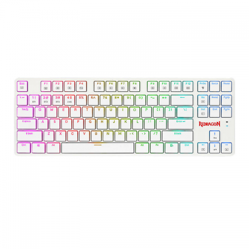 Redragon Anubis K539 80% TKL Low-Profile Mechanical Keyboard White | K539W-RGB