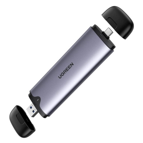 Ugreen ‎70532 2-In-1 M.2 NVMe SSD Enclosure Adapter, Aluminum USB 3.1 GEN 2, 10Gbps | ‎70532