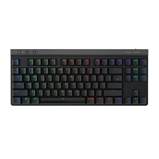 Logitech G G515 LIGHTSPEED TKL Low Profile Wireless Gaming Keyboard - Black