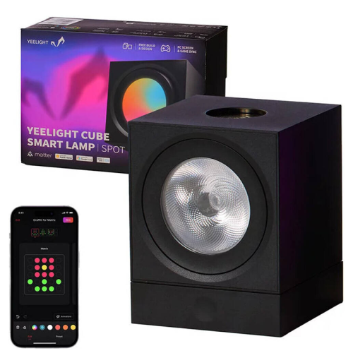 Yeelight Cube Light Smart Gaming Lamp Black  | YLFWD-0008 