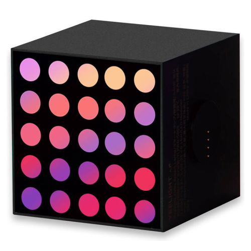 Yeelight Cube Smart Lamp Matrix Extension, Wi-Fi Smart Table Lamp Black | 12284
