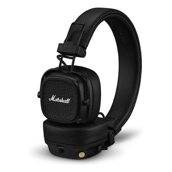 Marshall Major V On-Ear Bluetooth Headphone, Black