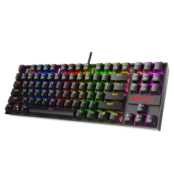 Redragon Kumara Rainbow K552E Wired Mechanical Gaming Keyboard - Brown Switch
