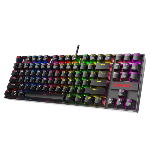 Redragon Kumara Rainbow K552E Wired Mechanical Gaming Keyboard - Black Switch