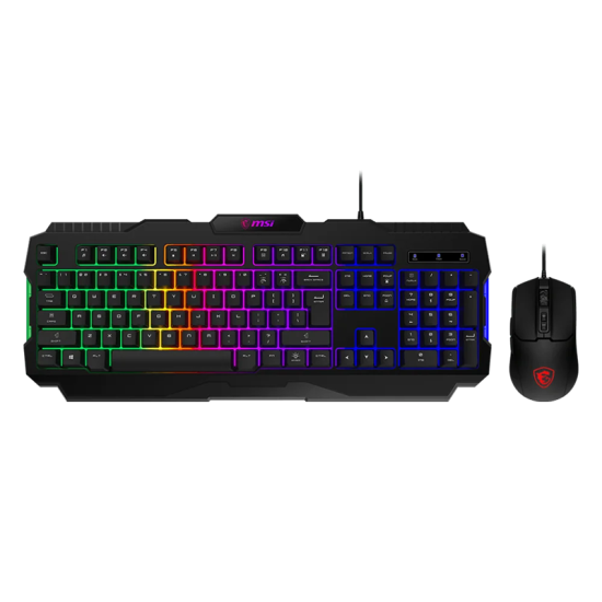 MSI Forge GK100 Como Gaming Keyboard - Black