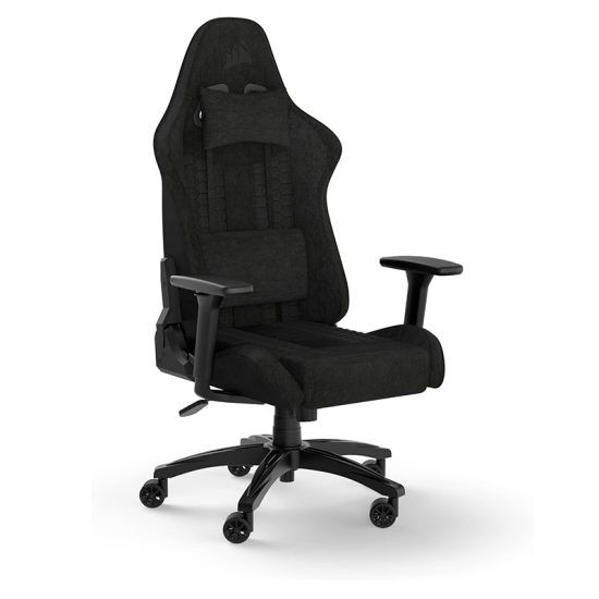 Corsair TC100 RELAXED Fabric Gaming Chair Black | CF-9010051-WW
