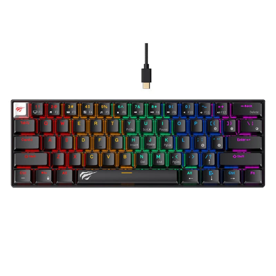 HAVIT KB903L Gaming Mechanical Keyboard Black