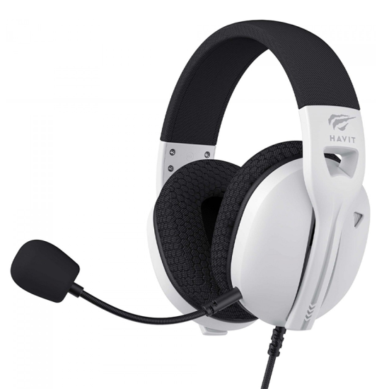 Havit FUXI-H5D HEADSET GAMER 3.5MM, 50MM DRIVERS White