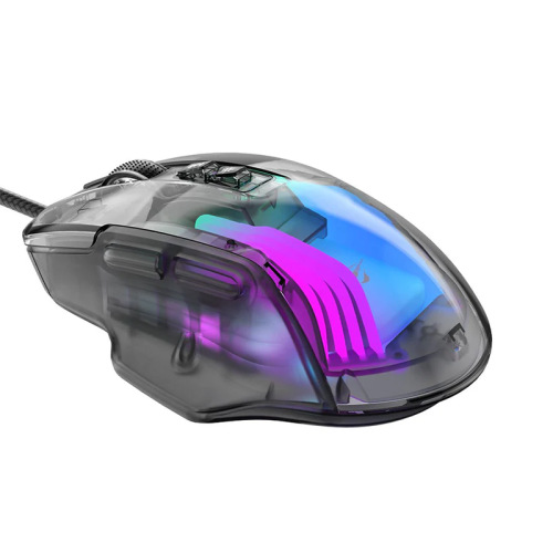 HAVIT MS1011SE RGB Backlit Programmable Gaming Mouse Black