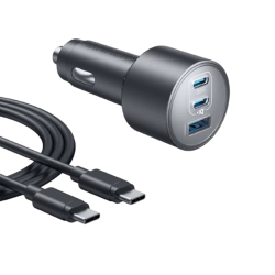 Anker Nano Car Charger 167.5W 3 Ports - Black | B2737HA1