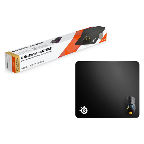 SteelSeries QCK EDGE Cloth Gaming Mouse Pad – Medium (320 x 270 x 2 mm) | 63822