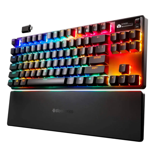 SteelSeries Apex Pro TKL Gen 3 OmniPoint 3.0 Wireless Mechanical Gaming Keyboard  Black | 64871