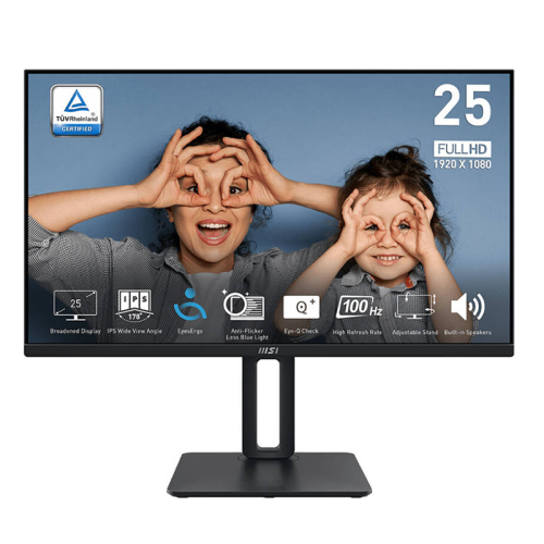 MSI Pro MP251P Business Productivity Monitor Black | 9S6-3PC29M-016