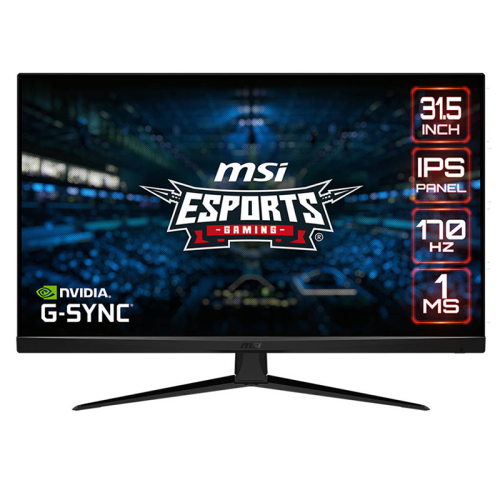 MSI G321Q 32" WQHD IPS 2K Flat Gaming Monitor Black | 9S6-3DB91A-032
