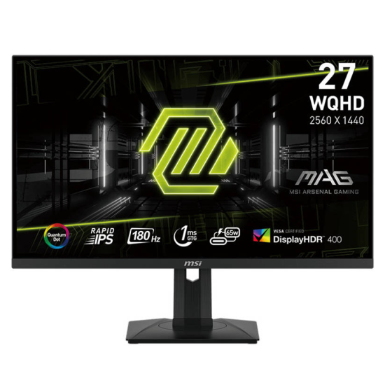 MSI MAG 274QRF QD E2 27 Inch WQHD Gaming Monitor Black | MAG-274QRF-QD-E2