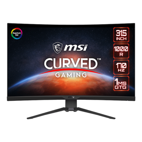 MSI MAG 325CQRF-QD 32 Inch WQHD Curved Gaming Monitor