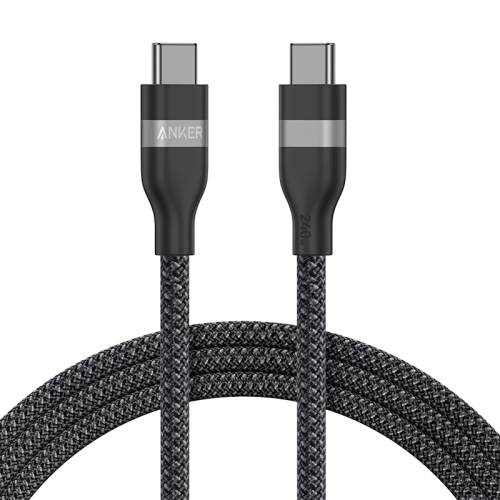 Anker USB-C to USB-C Cable 6ft 240W - Black | A82E2H12