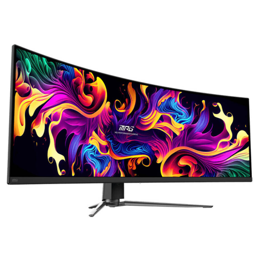 MSI MPG 491CQP QD-OLED 49 Inch Curved OLED Gaming Monitor Black | 491CQP-QD-OLED