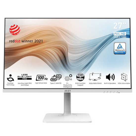 MSI Modern MD272XPW 27 INCH Business Monitor White