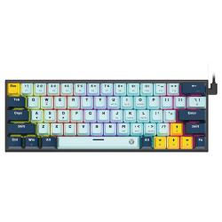 Fantech Mizu Edition MK874V2 Atom 63 60% Wired Mechanical Keyboard