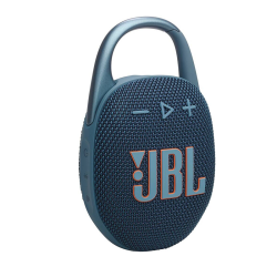 JBL Clip 5 - Ultra-Portable, Waterproof and Dustproof Bluetooth Speaker, Integrated Carabiner, Up to 12 Hours of Play, Made in Part with Recycled Materials (Blue)