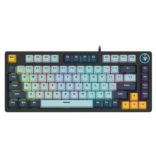 Fantech Mizu Series ATOM81 MK875V2 75% Mechanical Gaming Keyboard Sky Blue | ATOM81 MK875V2