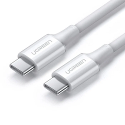 Ugreen Cable USB Type C - USB Type C PD 100W 5A 2m - White
