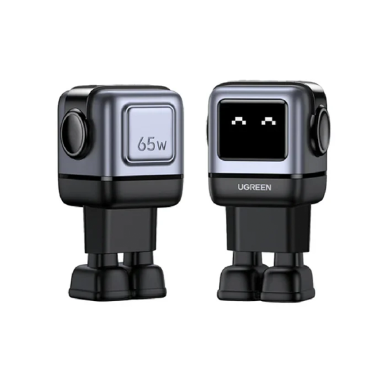Ugreen Nexode RG 3-Port Gan Fast Charger 65W - CD361 - Black