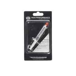 Cooler Master HTK-002-U1 thermal paste white color 0.8 W m C thermal conductivity 2.37 specific gravity nonflowing high dielectric strength