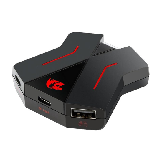 Redragon Eris Keyboard and Mouse Convert Box Adapter For PS4 / PS3 / Xbox One / Switch Consoles | GA200