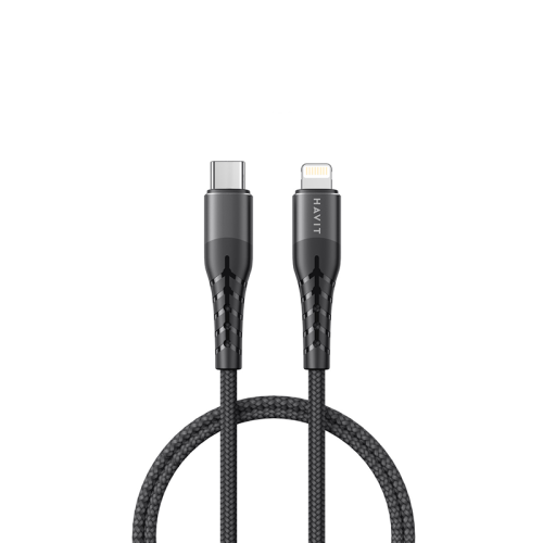 Havit -RH14 PD20W CABLE Type C to Lighting Black