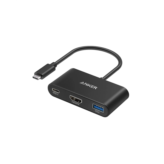 Anker PowerExpand 3-in-1 USB-C PD Hub Gray | A8339HA1