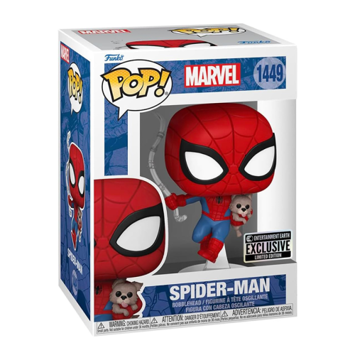 Funko POP Spider-Man with Sandwich The Dog Funko Vinyl Figure #1449 