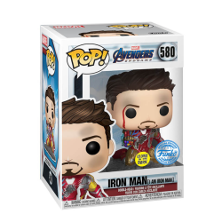 Funko Pop! Super Heroes: Marvel - Avengers: Endgame - I Am Iron Man (Glow In The Dark) (Metallic) (Exclusive) #580