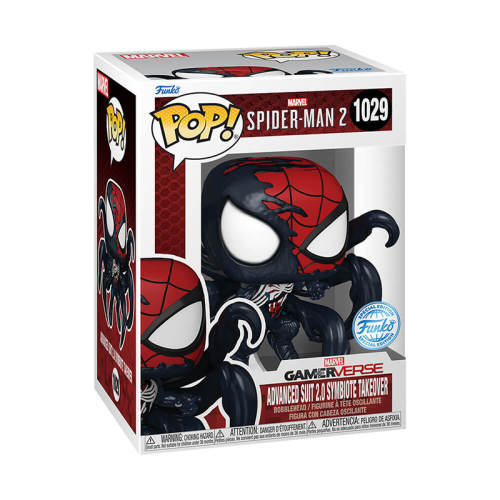 Funko Pop! Super Heroes: Marvel - Spider-Man 2 Gamerverse - Advanced Suit 2.0 Symbiote Takeover (Exclusive) #1029