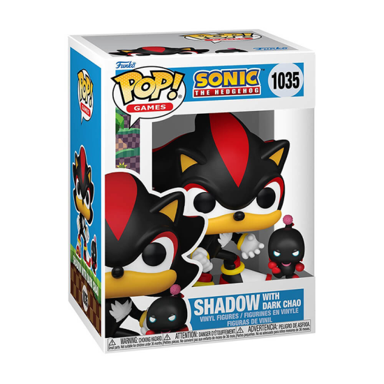 Funko Pop! Games: Sonic - Shadow with Dark Chao #1035