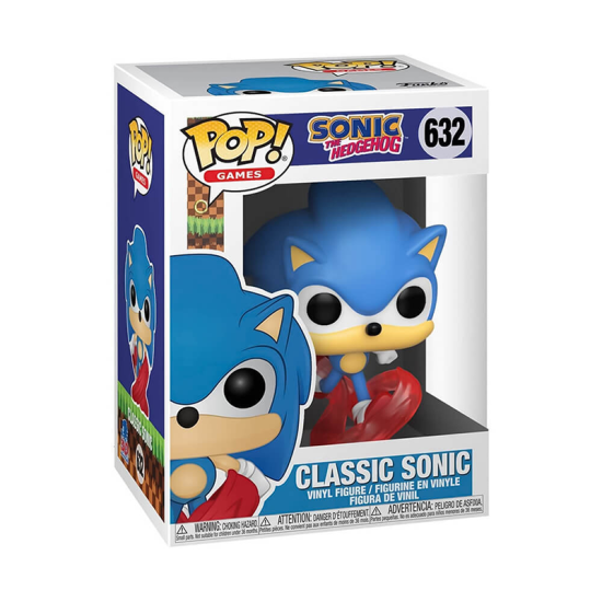 Funko Pop! Games: Sega - Sonic 30th Anniversary - Running Sonic #632