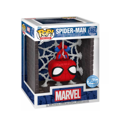 Funko Pop! Deluxe Super Heroes: Marvel - Spider-Man (Webbed) (Exclusive)#1462
