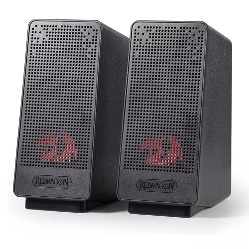 REDRAGON GS513 RANCH Desktop Speaker 2.0 Channel Stereo – USB Powered + 3.5mm Cable