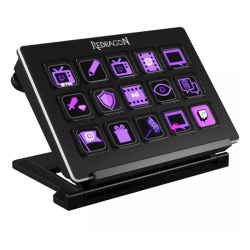 Redragon Stream deck Stream craft SS550 Black Buttons LCD Plugins