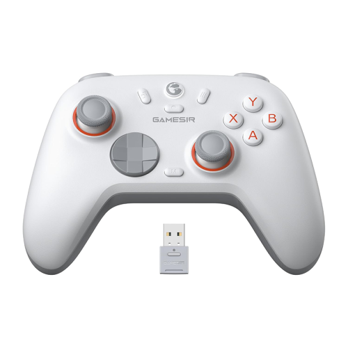 GameSir Nova 2 Lite Wireless PC Controller with Hall Effect Joysticks & Triggers, 2.4G & Wired 1000Hz Polling Rate, Remappable Buttons - Compatible with PC/Switch/Steam/Android White