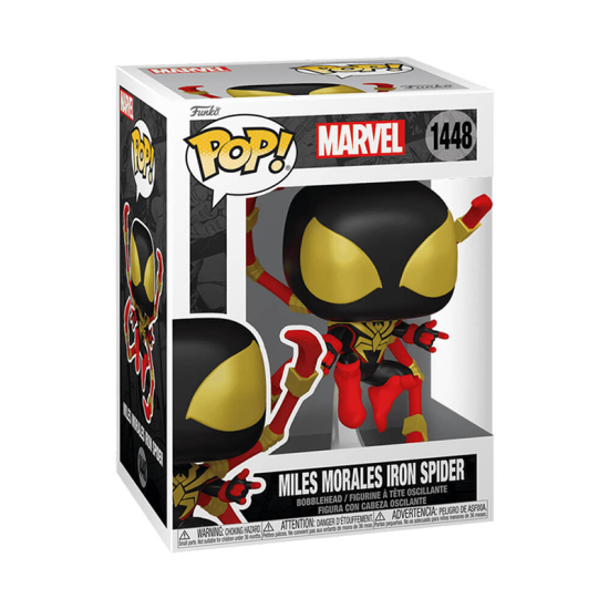 Funko Pop! Super Heroes: Marvel - Spider-Man Comics - Miles Morales Iron Spider #1448