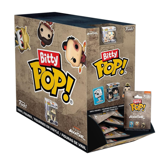 FUNKO Bitty POP! Singles Animation: Avatar: Last Airbender S1 (One Random Bitty Pop! Per Purchase)