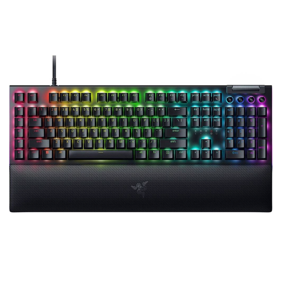 Razer BlackWidow V4  Mechanical Gaming Keyboard Green Switch Black